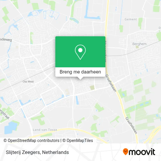 Slijterij Zeegers kaart
