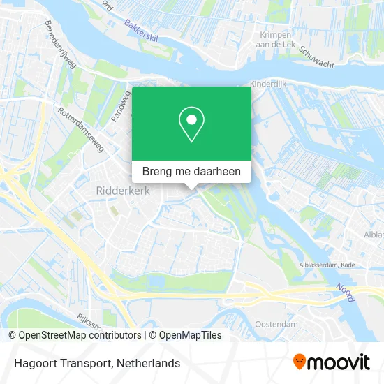 Hagoort Transport kaart