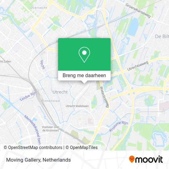 Moving Gallery kaart