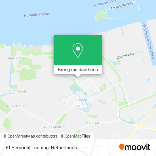 Rf Personal Training kaart