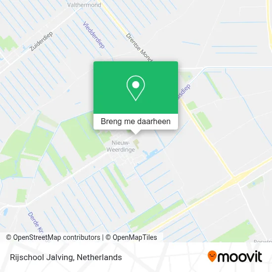 Rijschool Jalving kaart