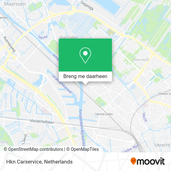 Hkn Carservice kaart