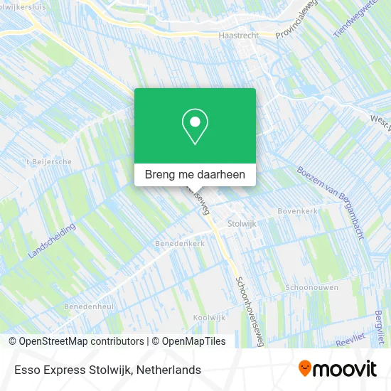 Esso Express Stolwijk kaart