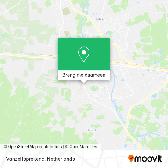 Vanzelfsprekend kaart