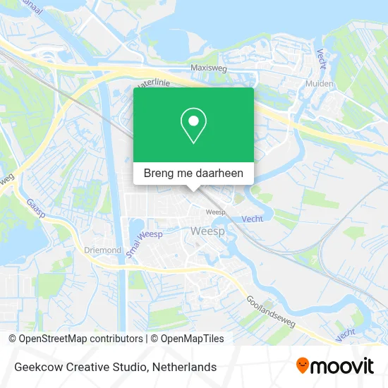 Geekcow Creative Studio kaart