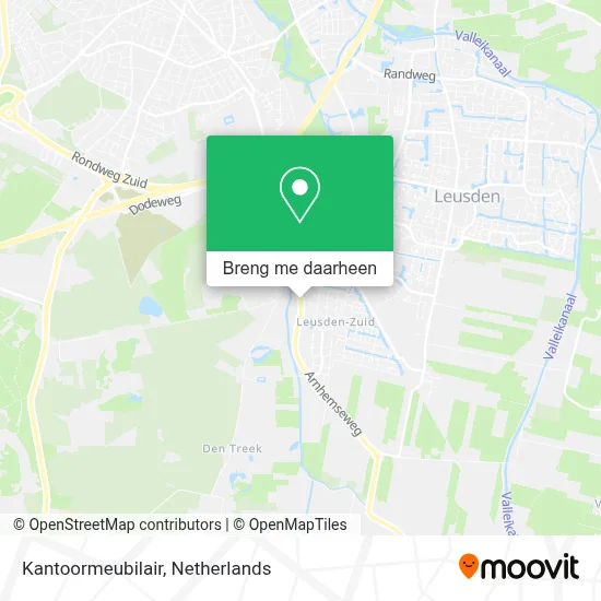 Kantoormeubilair kaart