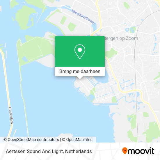 Aertssen Sound And Light kaart