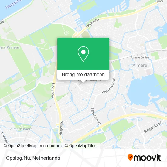 Opslag.Nu kaart