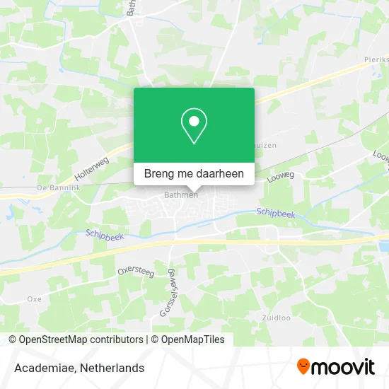 Academiae kaart