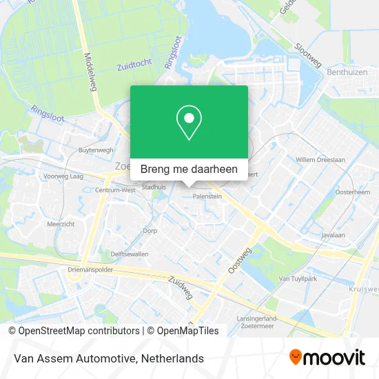 Van Assem Automotive kaart