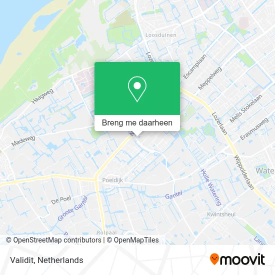Validit kaart