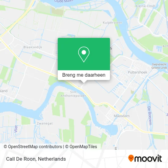 Call De Roon kaart