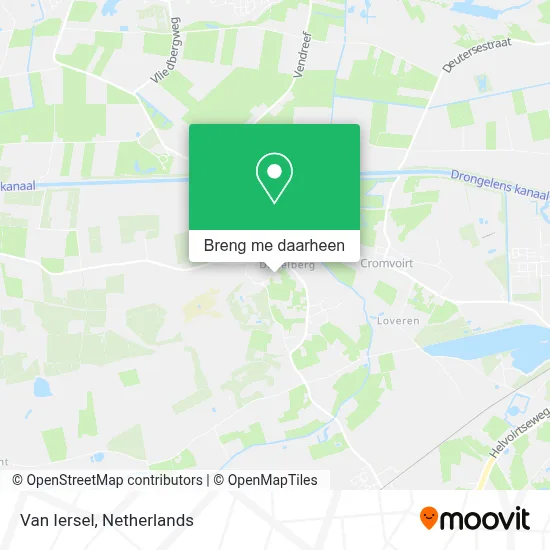 Van Iersel kaart