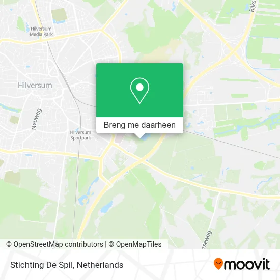 Stichting De Spil kaart