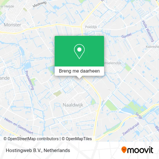 Hostingweb B.V. kaart