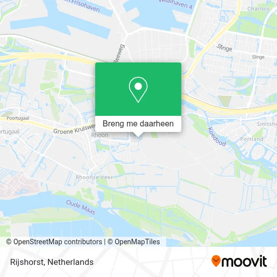 Rijshorst kaart