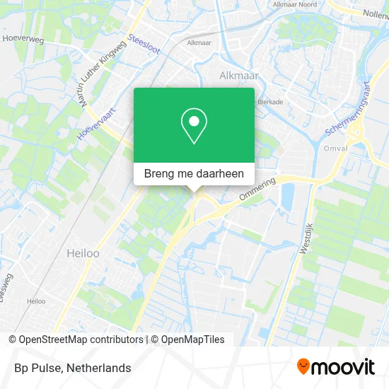 Bp Pulse kaart