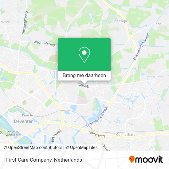 First Care Company kaart