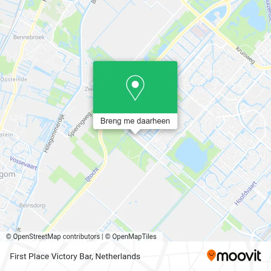 First Place Victory Bar kaart