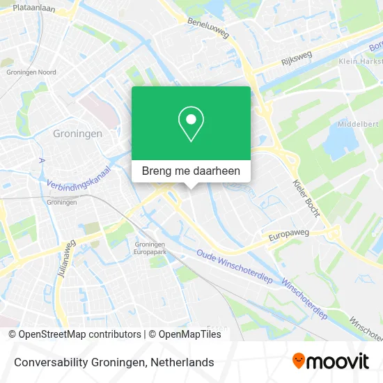 Conversability Groningen kaart