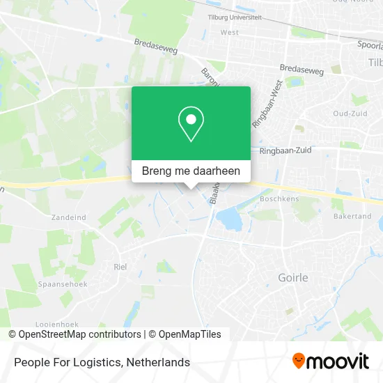 People For Logistics kaart