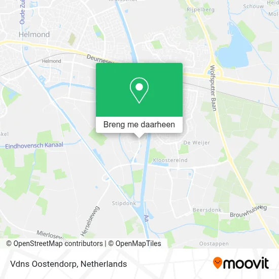 Vdns Oostendorp kaart