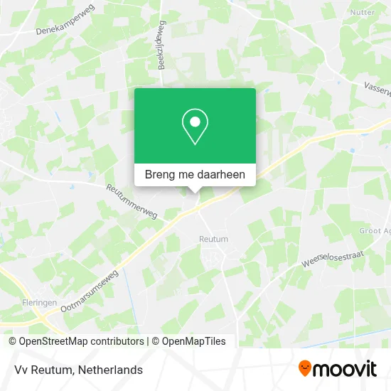 Vv Reutum kaart