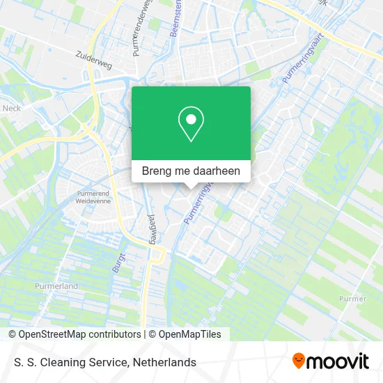 S. S. Cleaning Service kaart