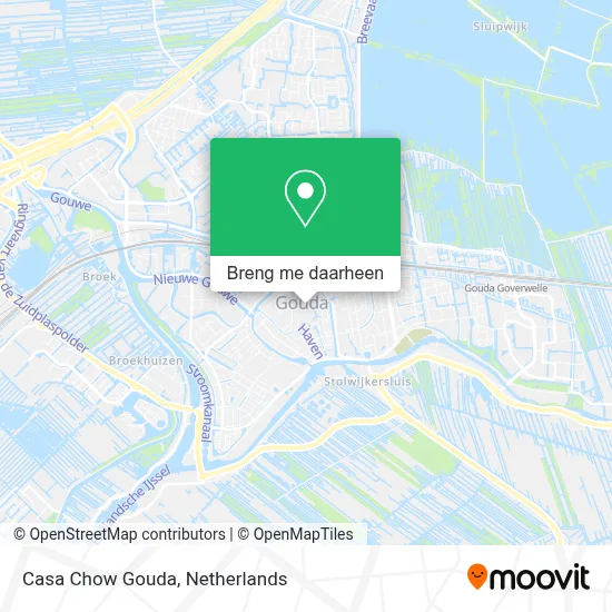 Casa Chow Gouda kaart