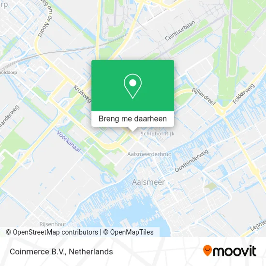 Coinmerce B.V. kaart