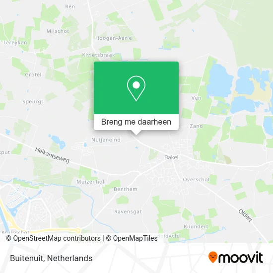 Buitenuit kaart