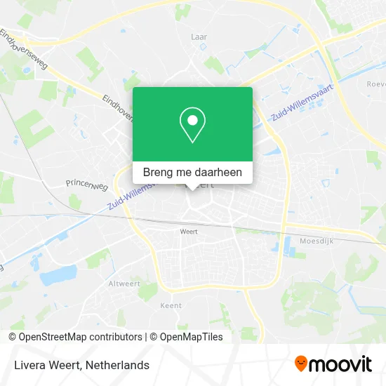 Livera Weert kaart
