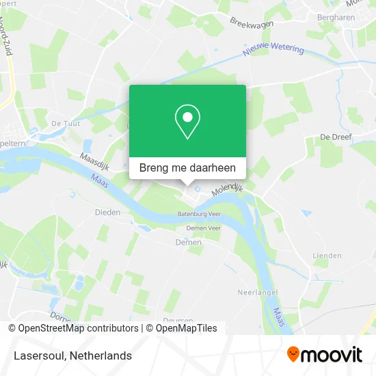 Lasersoul kaart