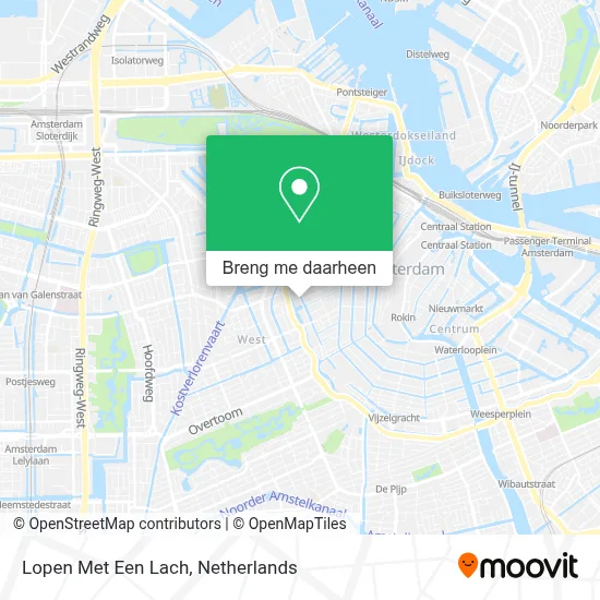 Lopen Met Een Lach kaart
