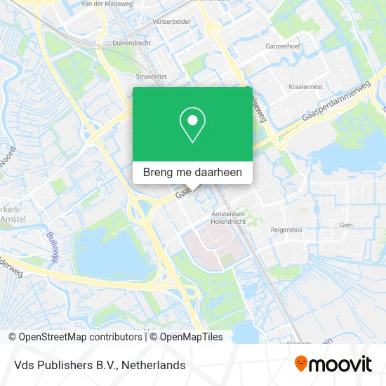Vds Publishers B.V. kaart