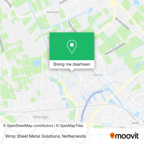 Wmp Sheet Metal Solutions kaart