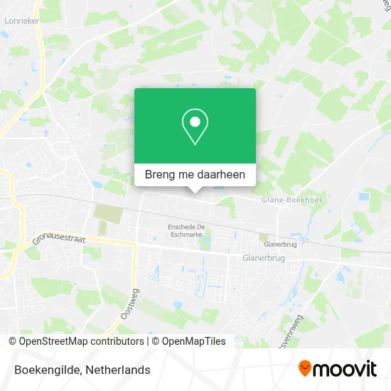 Boekengilde kaart