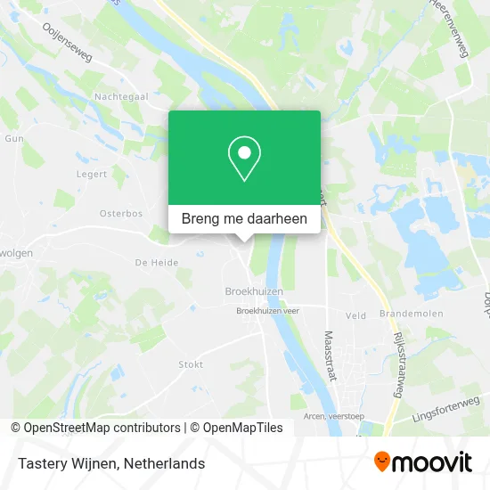 Tastery Wijnen kaart