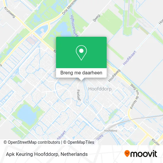 Apk Keuring Hoofddorp kaart