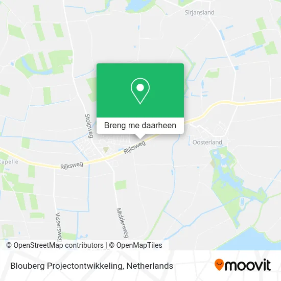 Blouberg Projectontwikkeling kaart