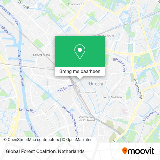 Global Forest Coalition kaart
