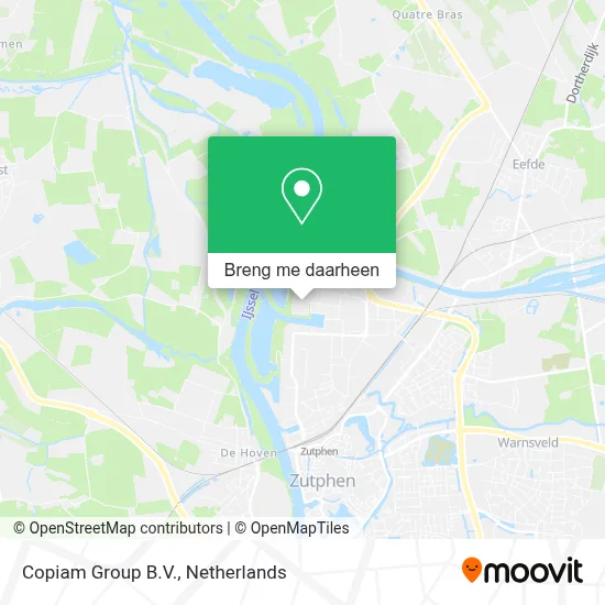 Copiam Group B.V. kaart