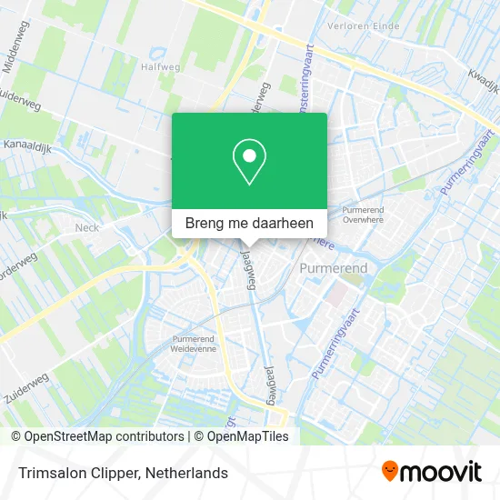 Trimsalon Clipper kaart