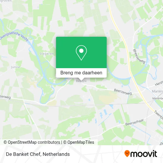 De Banket Chef kaart
