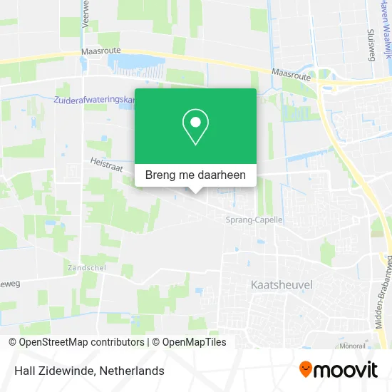 Hall Zidewinde kaart