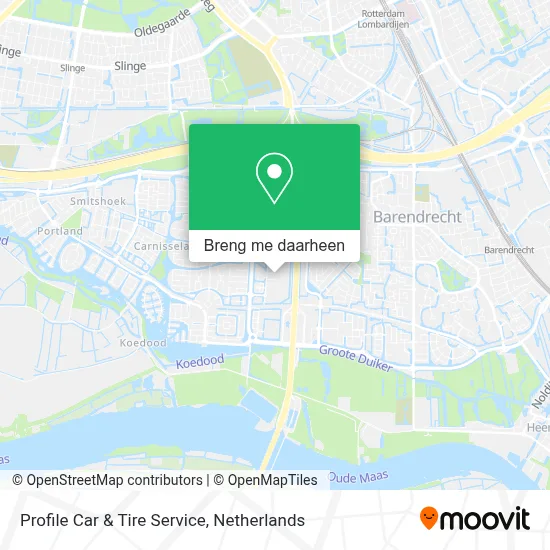 Profile Car & Tire Service kaart