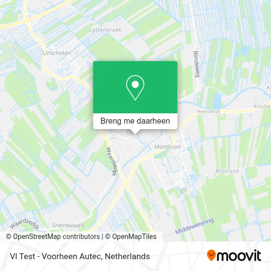 Vl Test - Voorheen Autec kaart