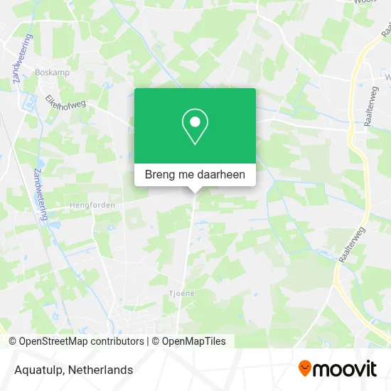 Aquatulp kaart