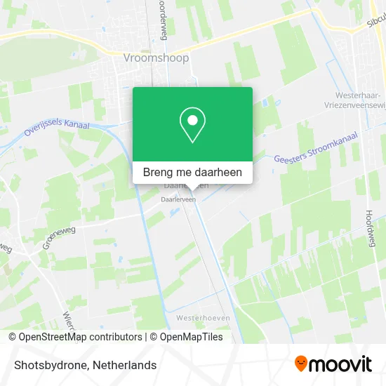 Shotsbydrone kaart