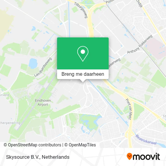 Skysource B.V. kaart